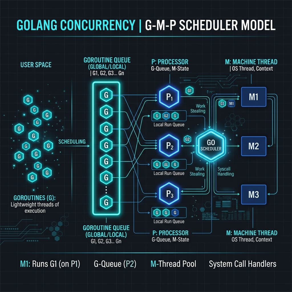 Go's Scheduler: How the G-M-P Model Works